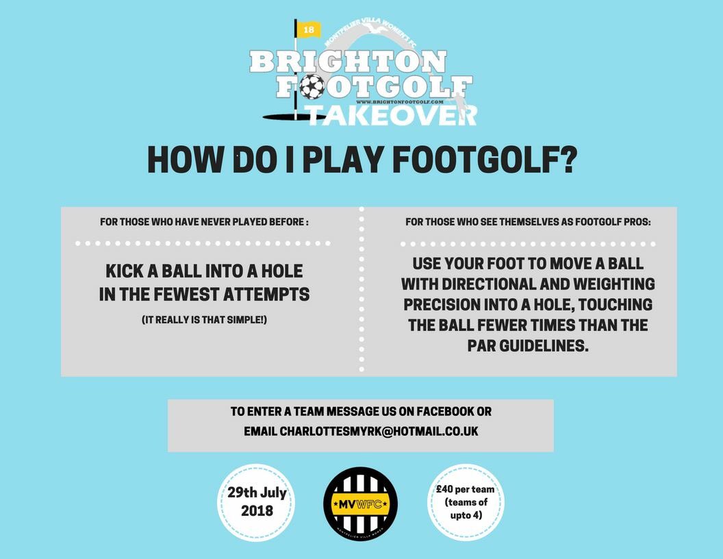 MVWFC's tweet photo. The countdown begins - our Footgolf Takeover is just under two weeks away & we cannot wait 😍 Here’s a little reminder of how it’s suitable for all !
Drop us a message if you have any Qs or if you’d like to sign up a team!! ⚽️💙 #TeamFundraiser #MVWFC #Footgolf https://t.co/vbv6M4Lced