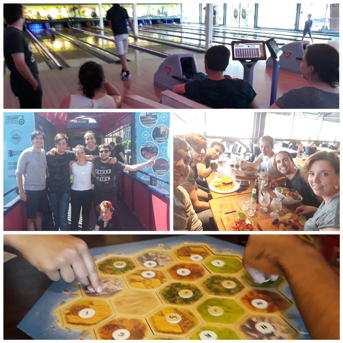 <a href="/RavensRotterdam/">Rotterdam Ravens Quidditch</a> are also active in the summer break !!!! For the Ravens, #TeamBuilding is very important. Last Saturday the Ravens had many activities from #Lasergaming to #Bowling. it has been a succesful day !!!!