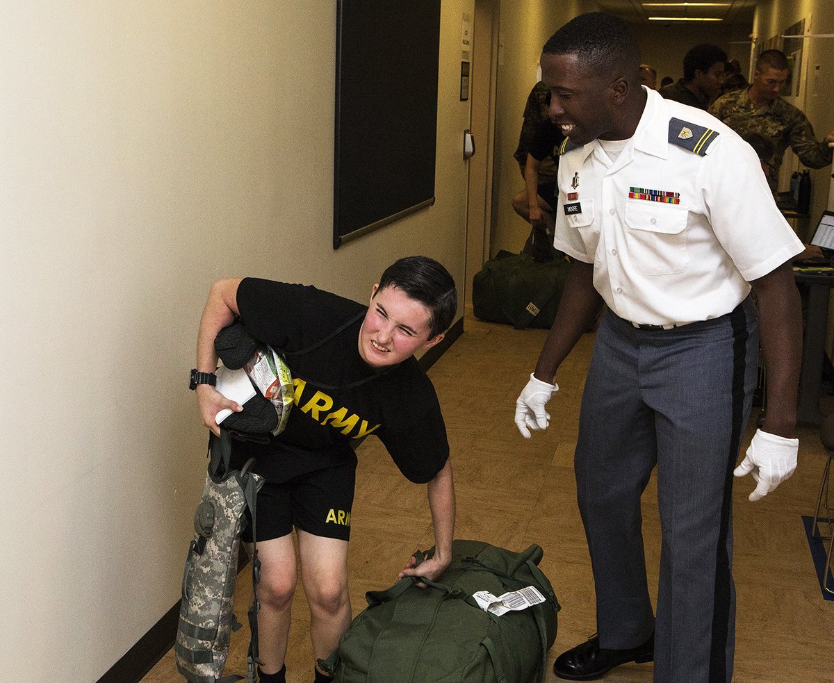 WestPoint_USMA's tweet image. New cadet candidates reported to #USMA for the U.S. Military Academy Preparatory School’s Reception Day July 16. Today begins Cadet Candidate Basic Training, which is a three-week rigorous experience for the new cadet candidates to get acclimated to #USMAPS.