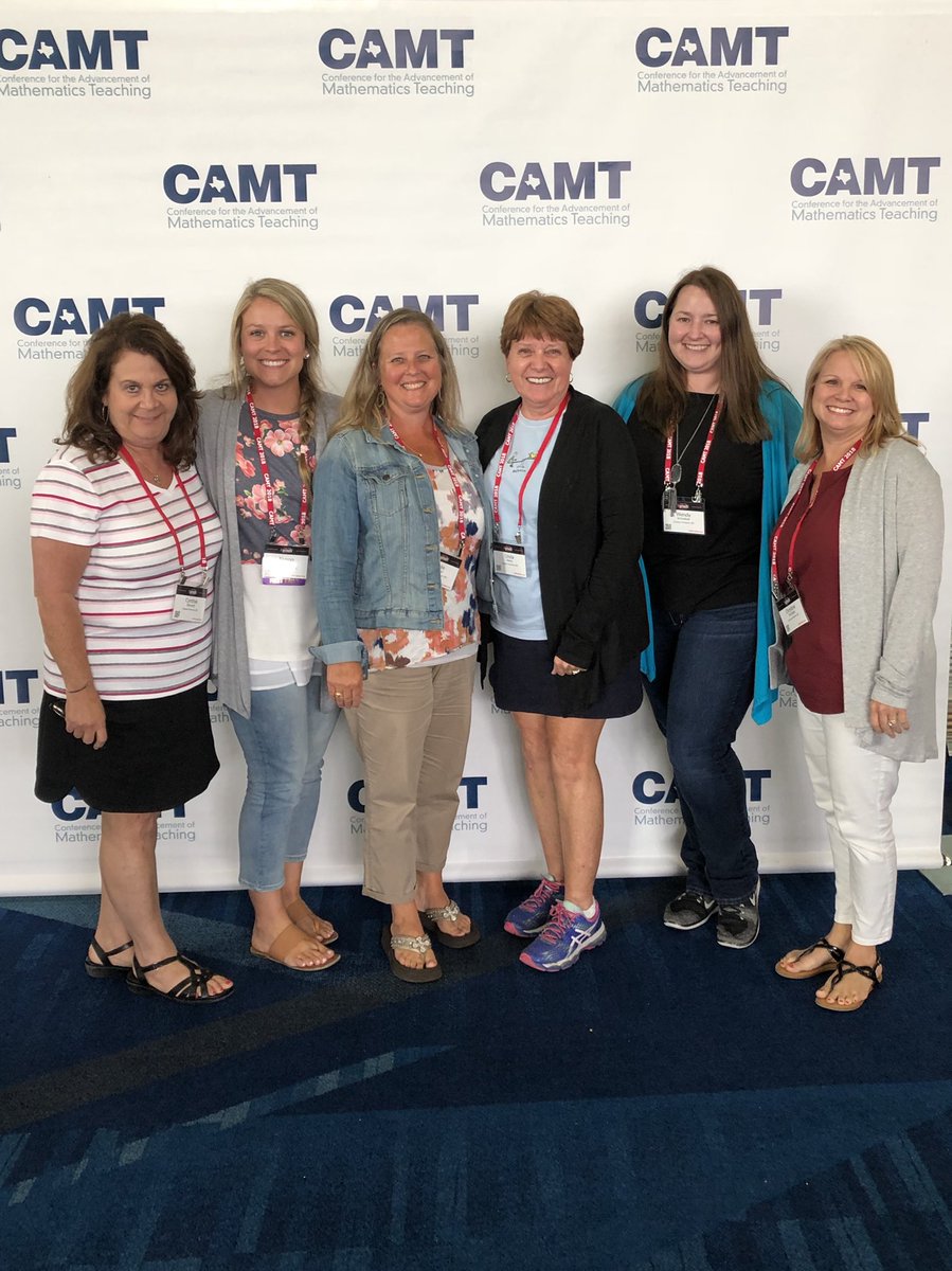 OHamiltonMS's tweet image. Hamilton Math teachers at CAMT (math conference) #gotmath #camt18
