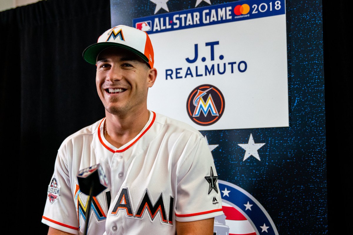 Reporting for All-Star duties. 👋  #KeepinItRealmuto https://t.co/NuETkLcDhh