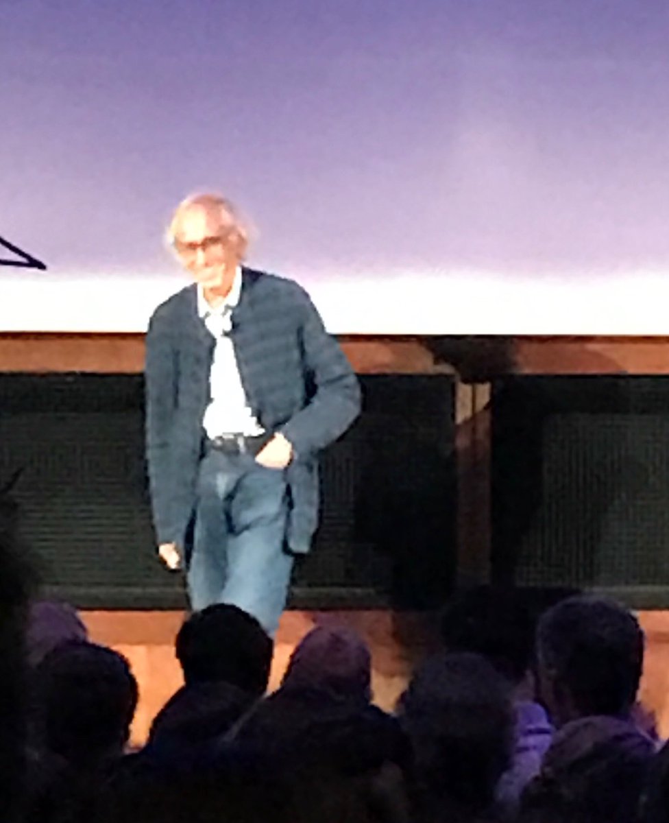 Sljstreet's tweet photo. What an inspiration! I love this man. #eveningwithchristo https://t.co/cTk62hmTPA