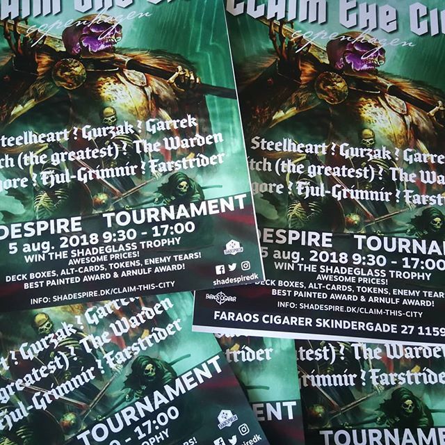 shadespiredk's tweet photo. fresh out the bootleg printer posters are ready for the shadeglass tournament 5 august
info https://t.co/Wd5M2NePEO
fb: https://t.co/2Jod1r7odW
 #shadespire #shadespiredk #Warhammer  #shadeglass https://t.co/W1xKeSxZp0 https://t.co/2ZUNnDvqYK