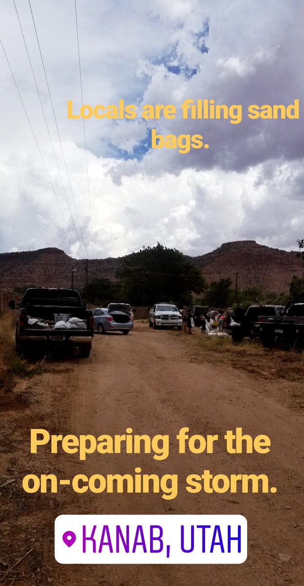 VisitKanab's tweet photo. If you are in need of sand bags or would like to help, please come to the Kanab City Library. #kanabflood2018 https://t.co/uhyfcMGg7J