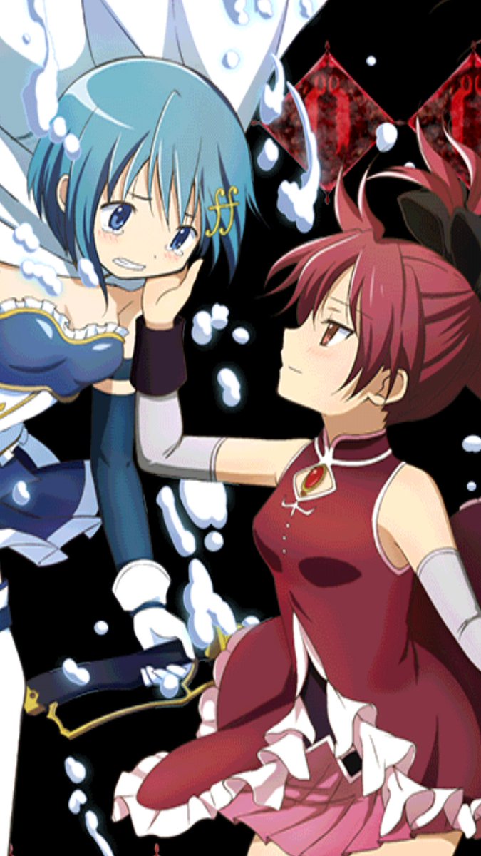 ゼロ 黒ウィズと雑多垢 Twitterissa まどマギ 杏さや あんさや 圧倒的に尊い 尊い