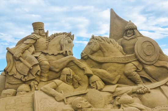 TC_SikagoBK's tweet photo. Some 200 sand sculptures made by 20 sculptors from all around the world are being displayed in 12th @sandlandantalya which is among the world’s largest. #MondayMotivation 

https://t.co/LNfG8Fogxj https://t.co/qRYreyPGsJ