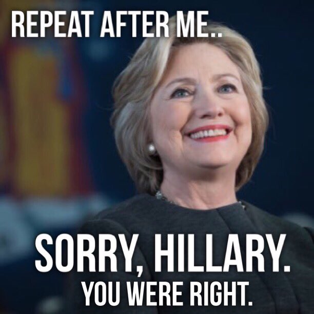 johnrennhack's tweet photo. @CillizzaCNN for what? He’s a Trump stooge too. #Hillary2020 #SwearinHillary https://t.co/oqU2PSoPG4