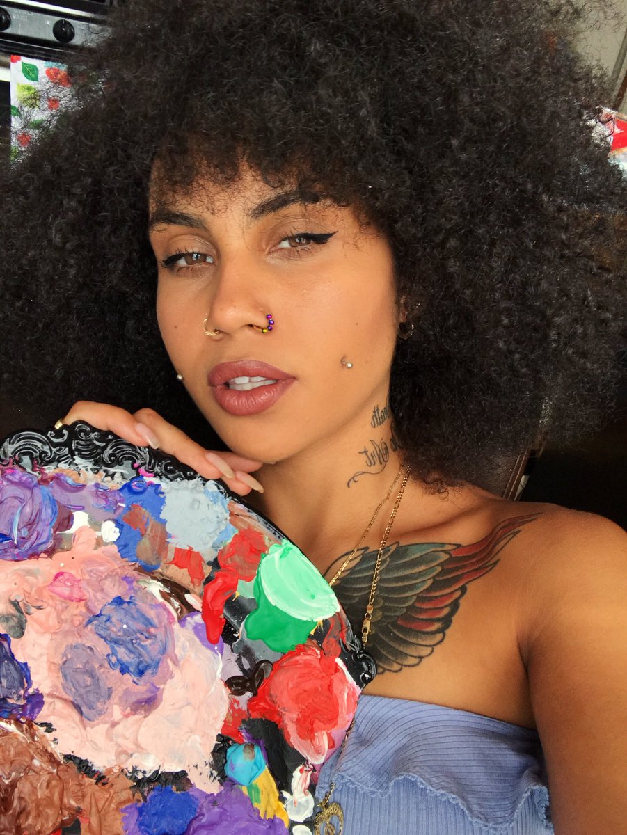 xEnoughSaidx's tweet photo. Sexy Bob Ross vibes https://t.co/o3YIkQWRL1