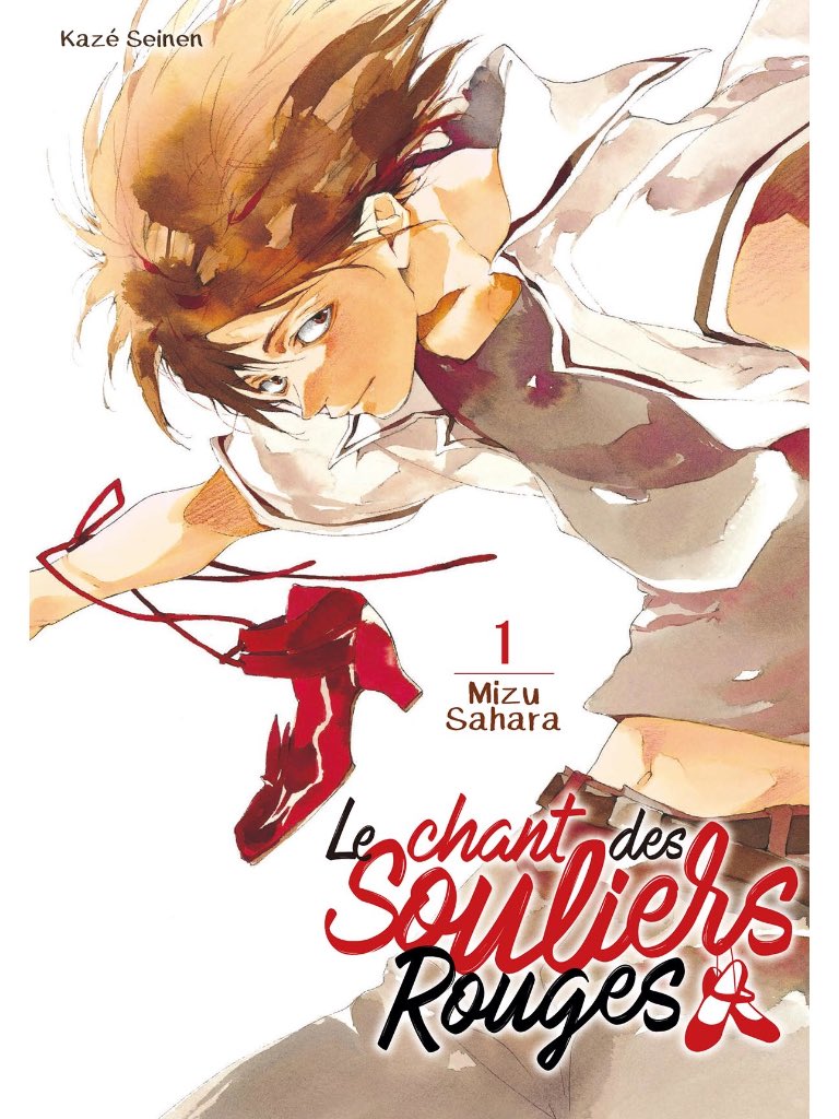 book_trotter's tweet photo. Mon choix s'est finalement porté sur #LeChantDesSouliersRouges 💃 Trop contente de retrouver le trait de Mizu Sahara et la bouille de Kimitaka 💕 https://t.co/cWdBdu39JS