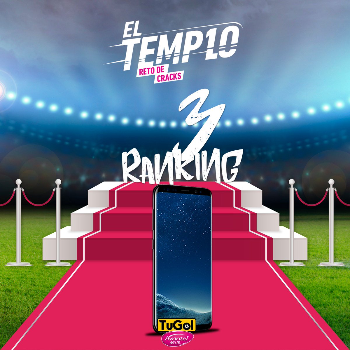 apptugol's tweet photo. Con @Avantel_sas y #AppTuGol vale la pena saber de #Fútbol, consulta tu Ranking y disfruta de tus MegaBeneficios.

3ro en el Ranking: Smartphone Samsung S8

#TuGol #Mundial #Mundial2018 
#WorldCup #PollaMundialista  #FifaWorldCup2018 #FinalRusia2018 https://t.co/Mvu5E8IvLs
