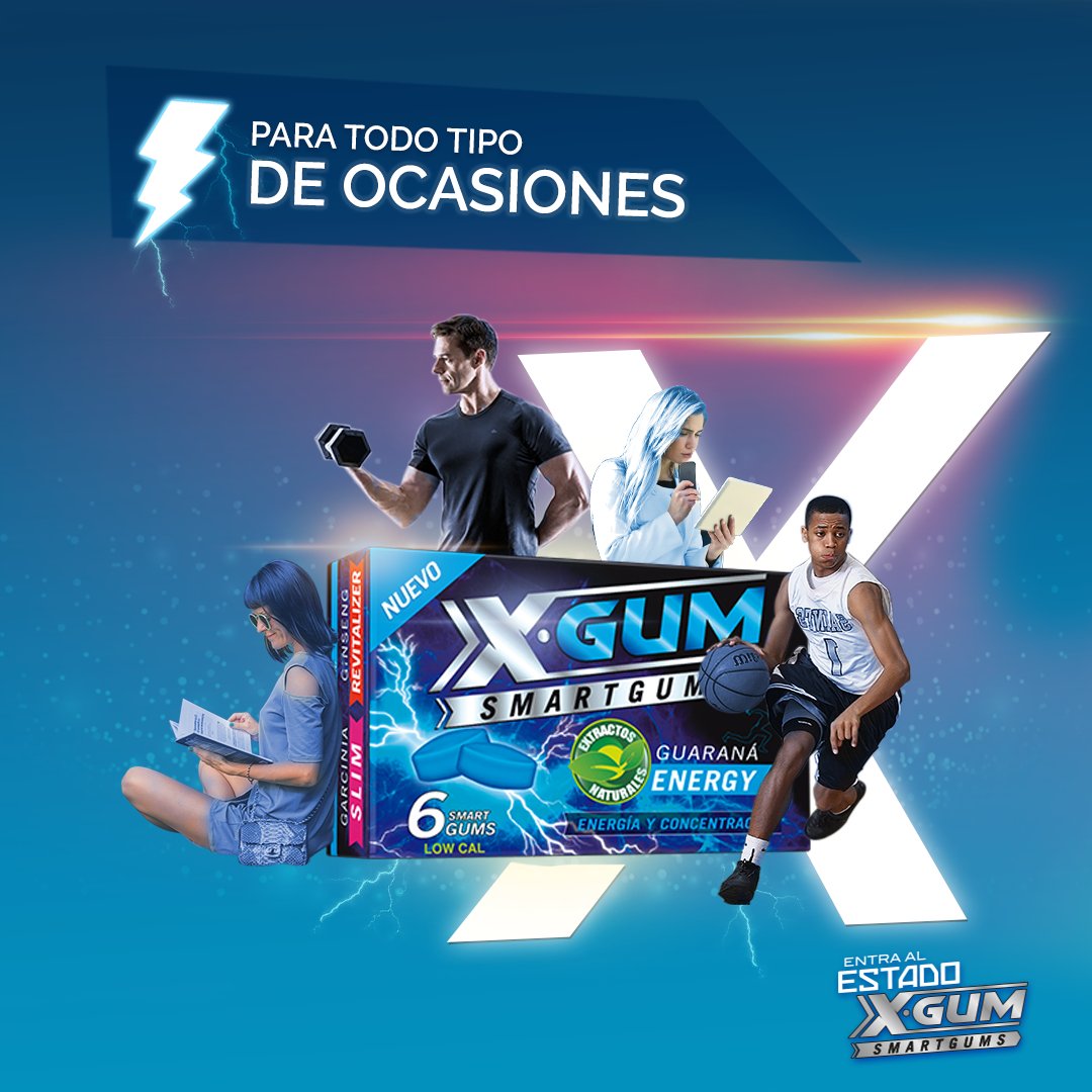 RadioDibluFM's tweet photo. Xgum Guaraná Energy ⚡, para todo tipo de ocasiones y cuando más lo necesites. !Entra al estado #XGUM!
.
.
#xgum #SmartGum #EstadoXgum#MasticaMás #Guaraná #Energía#GomaDeMascar https://t.co/DglZG5SjHu