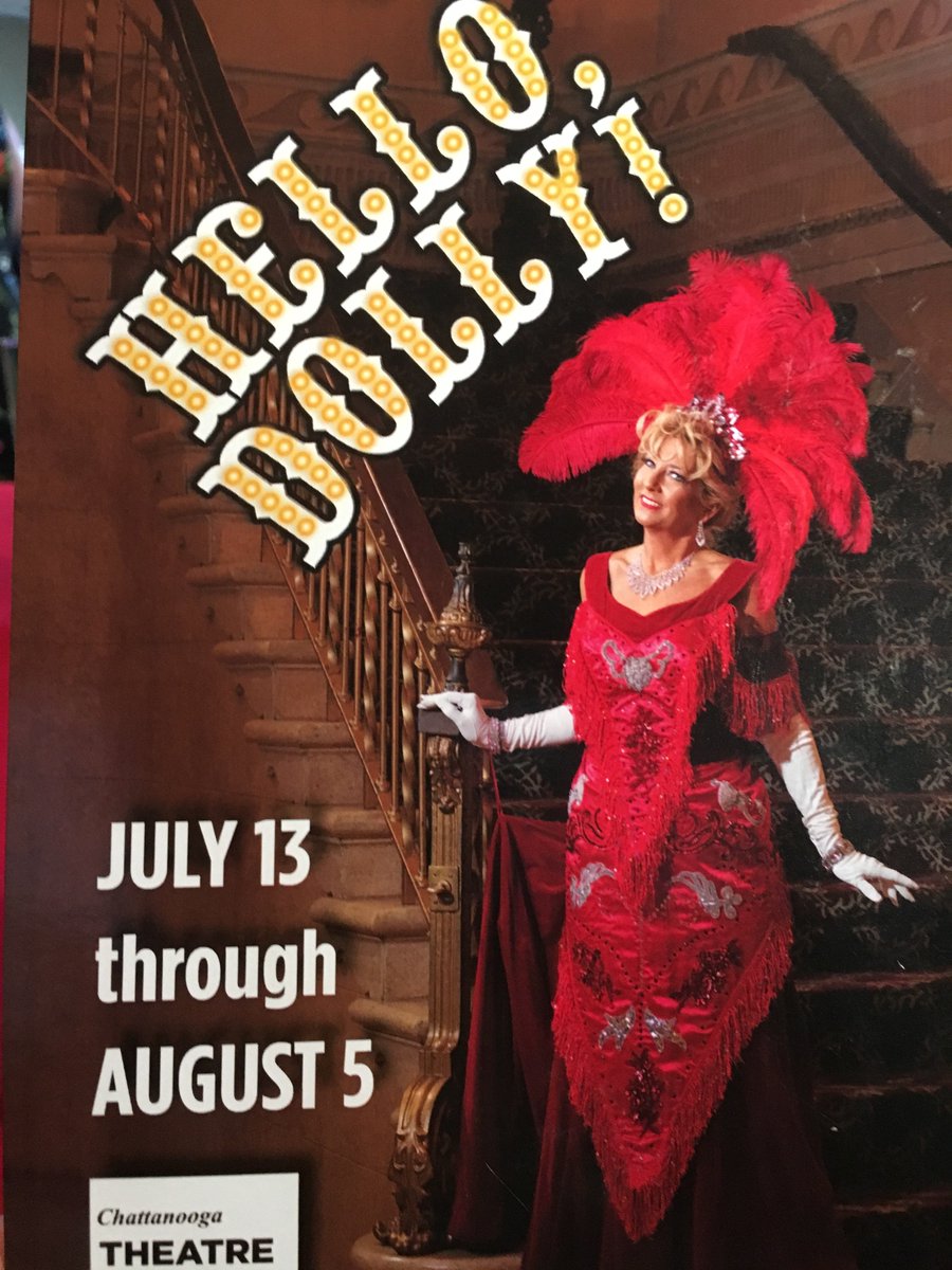Script_Girrl's tweet image. Chattanoogans! If you love musicals and laughing, don't miss the Chattanooga Theatre Centre's production of "Hello Dolly." Check out my review. Click the link below.
thescenescribe.wordpress.com/2018/07/16/hel…
#chattanoogatheatrecentre