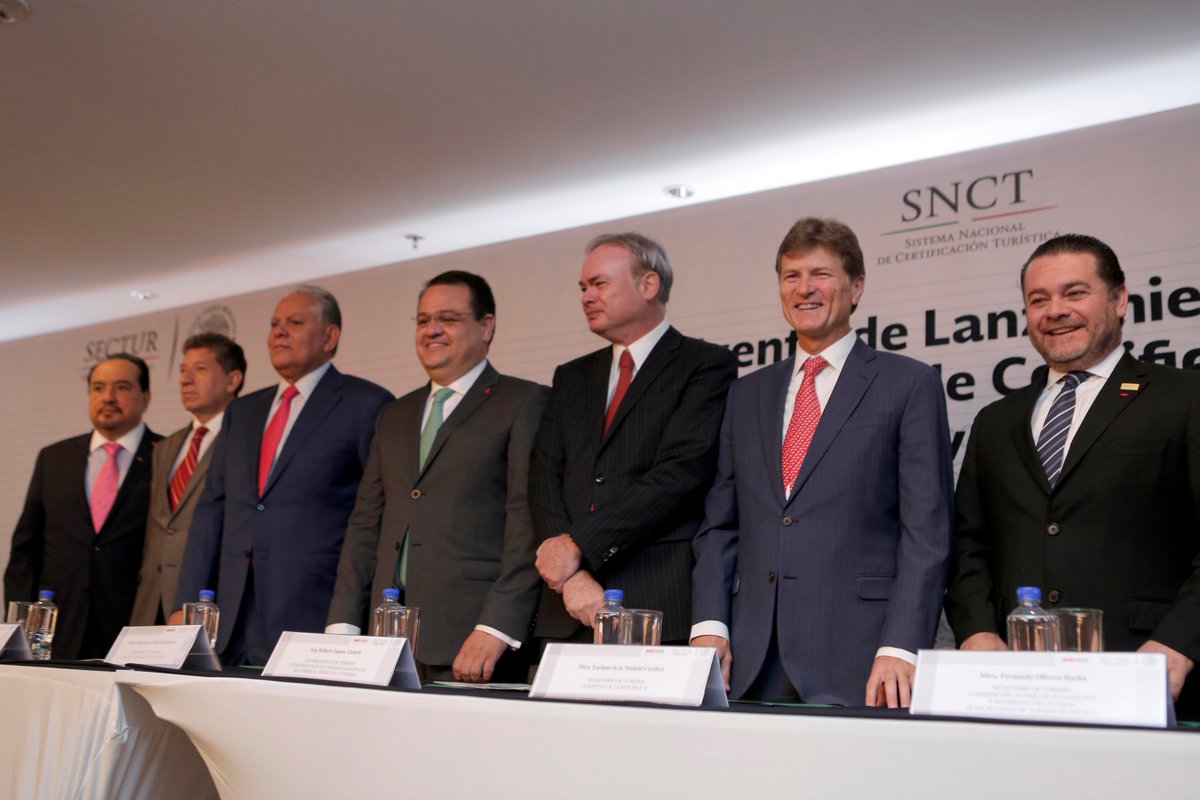 SECTUR_mx's tweet photo. #ComunicadoSECTUR📣 México, potencia turística mundial, porque sabemos ofrecer servicios de calidad: @edelamadrid.
 https://t.co/nKDTR8bHA0 https://t.co/HCTKYJV3mH