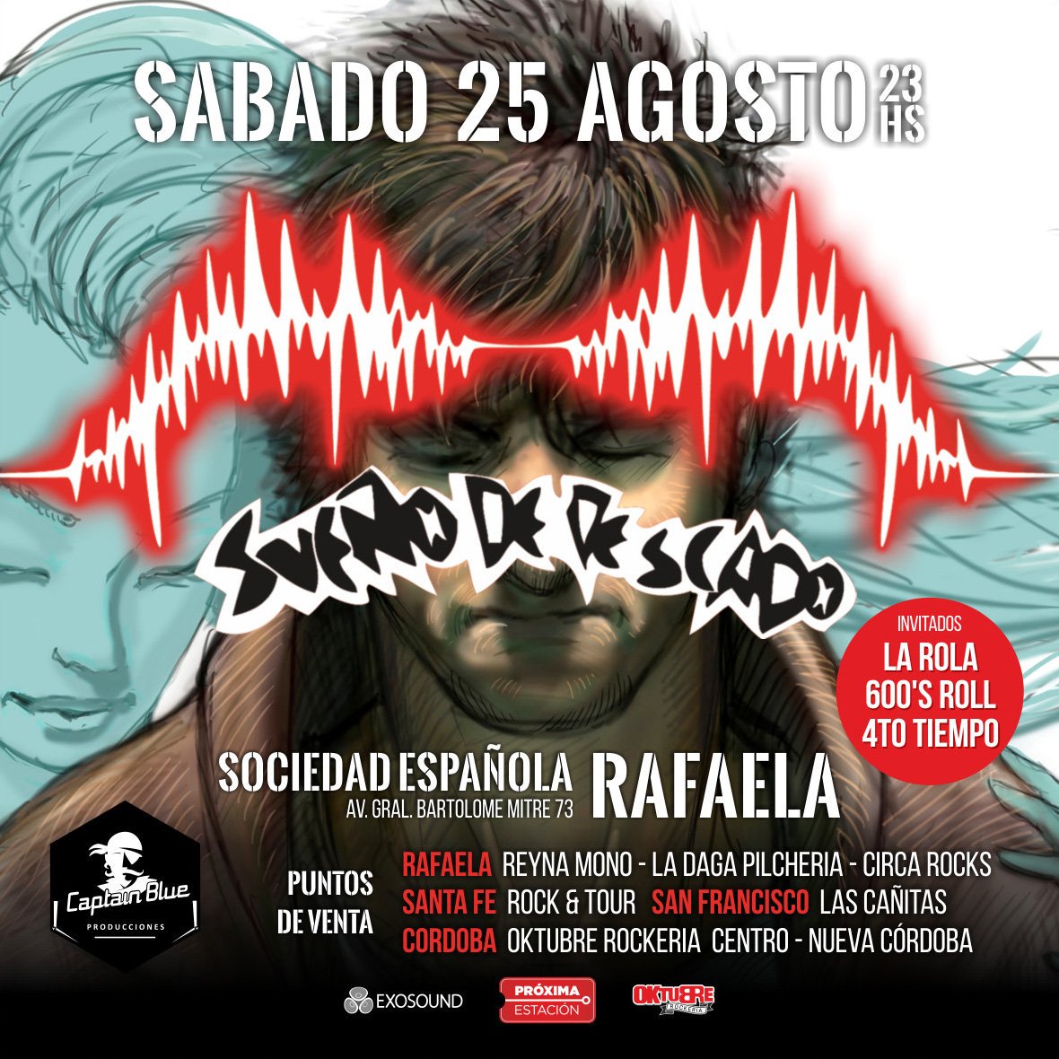 Diente_gg's tweet photo. GIRA SANGRE EN TUS LUCES!

👉 16 y 18/08 @LaTrastiendaBA (Capital).

👉 25/08 Sociedad Española (Rafaela).

Los esperamos! https://t.co/j9ekQPSoC0