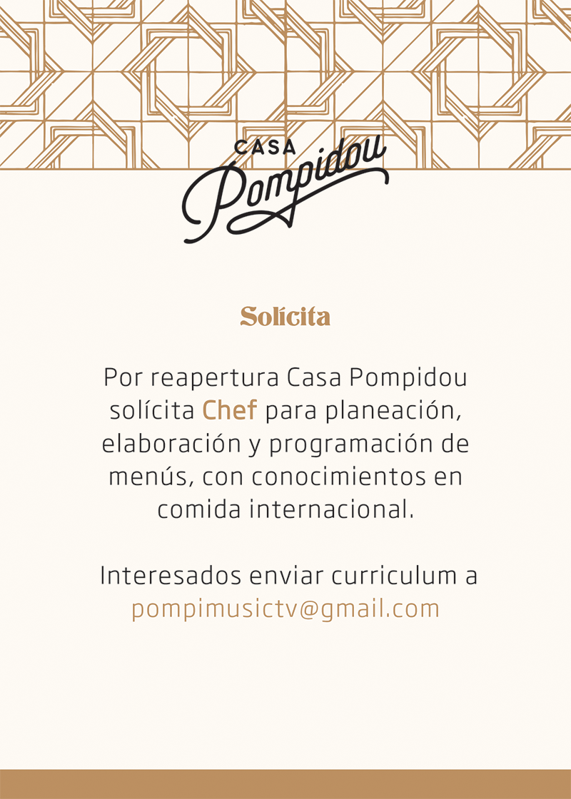 Casa Pompidou tweet media