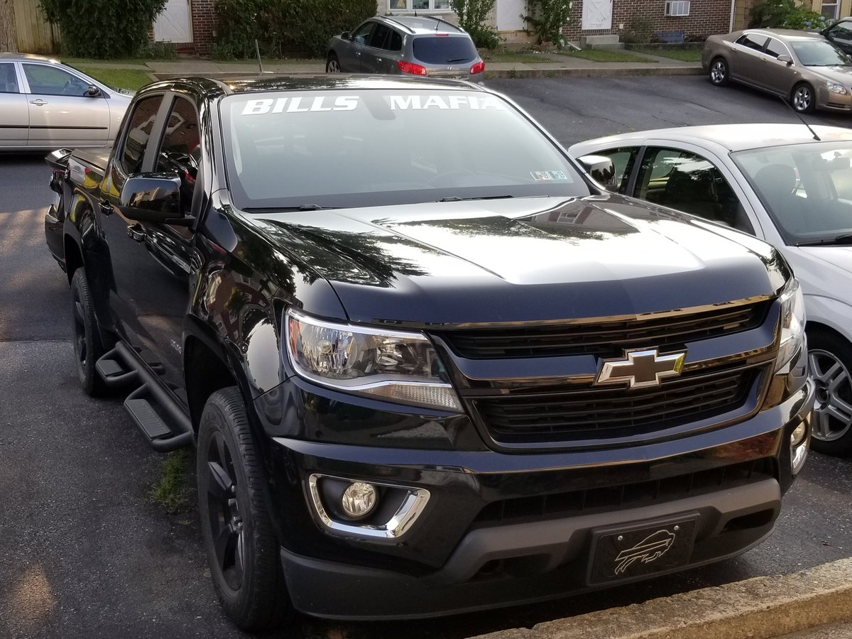 Scumbag_son's tweet photo. New sticker added to the TRUCK!!! @JoshAllenQB @TheBillsMafia @buffalobills!!!! Ready for this season!! LETS GO BUFFALO!! https://t.co/T9get5IZ3I