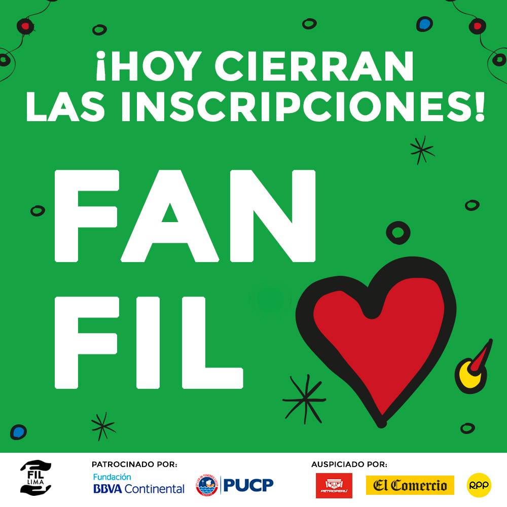 FILLima2025's tweet image. ¡Ultimo día! 📖😱
¡No pierdas la oportunidad de ser parte del Fan Fil! Recuerda que con tu acreditación podrás acceder a beneficios exclusivos. 📖🙌📖
Sigue los pasos y forma parte de #LaExperienciaFil:
➡ tinyurl.com/ydem84jj