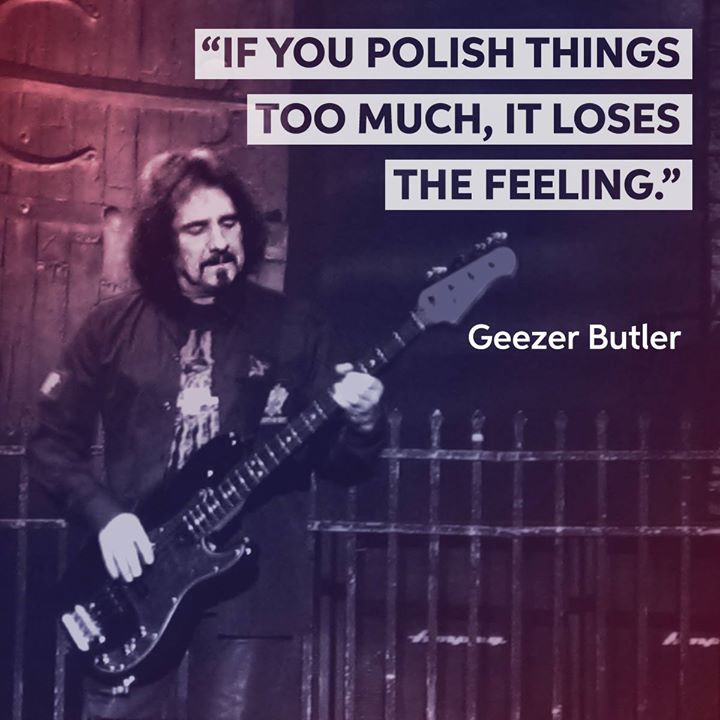  Happy 69th birthday to bassist Geezer Butler! 
