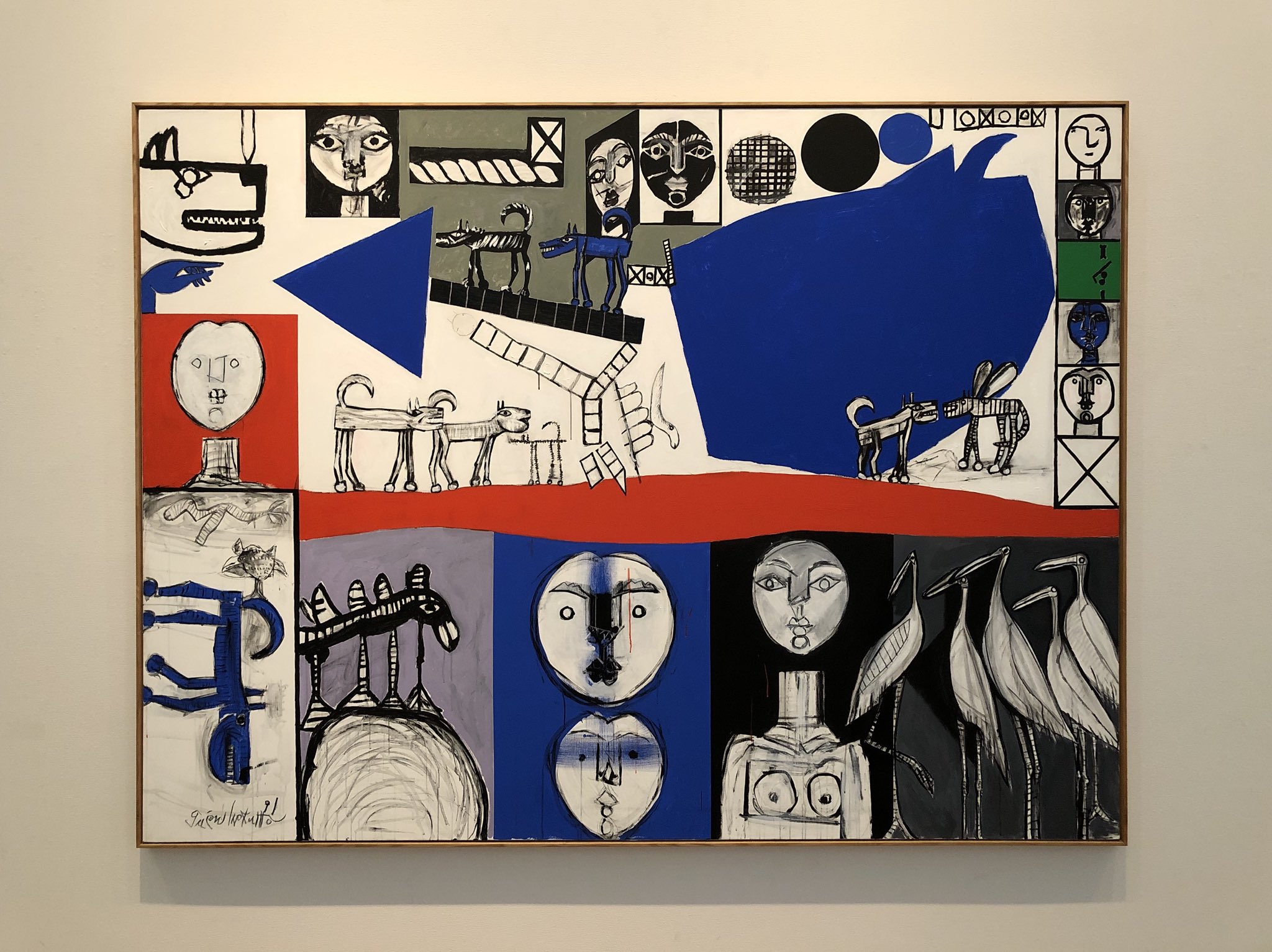 猪熊弦一郎 ドローイング Faces 顔シリーズ 猪熊弦一郎 FACES スケッチ