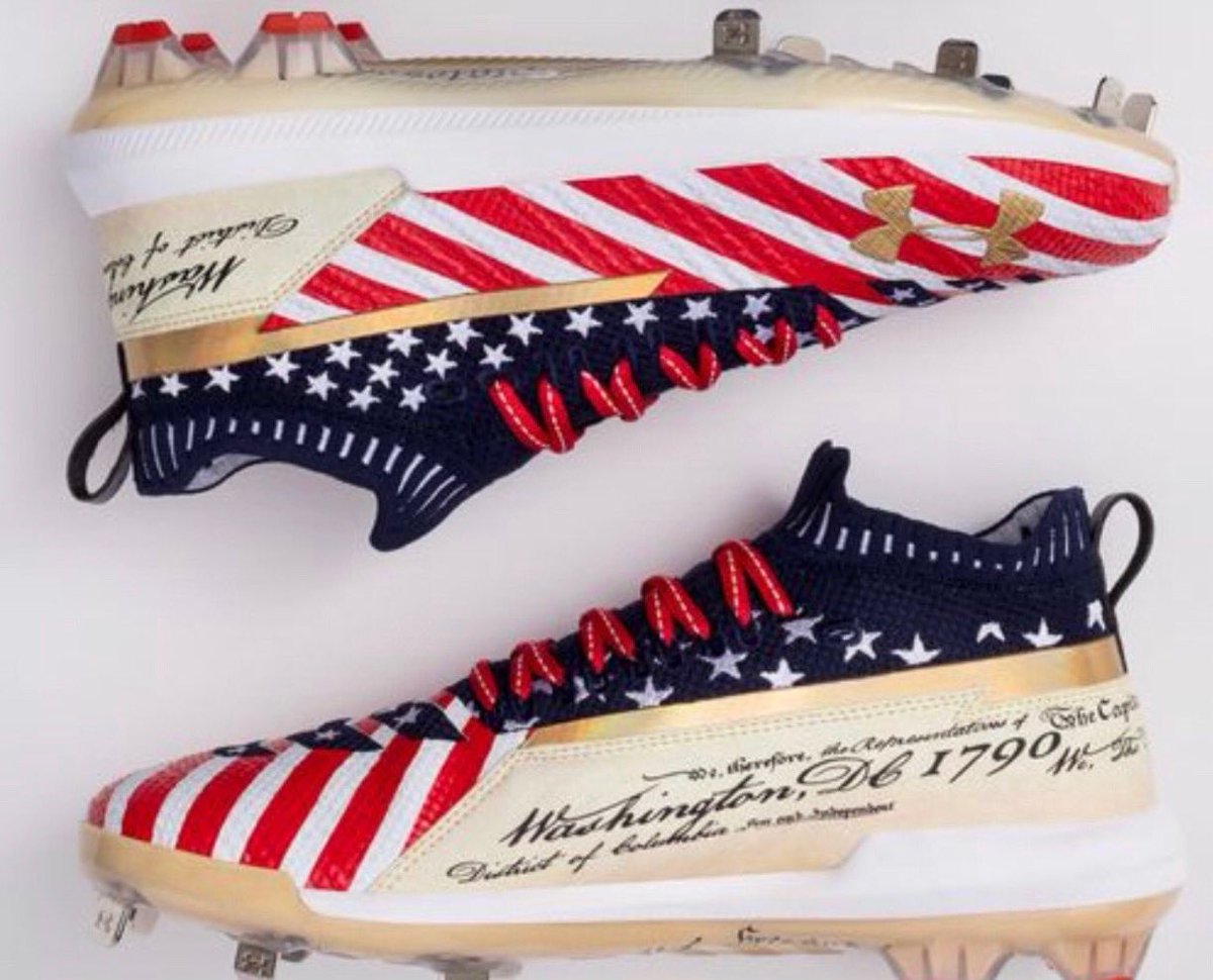 bryce harper american flag cleats youth