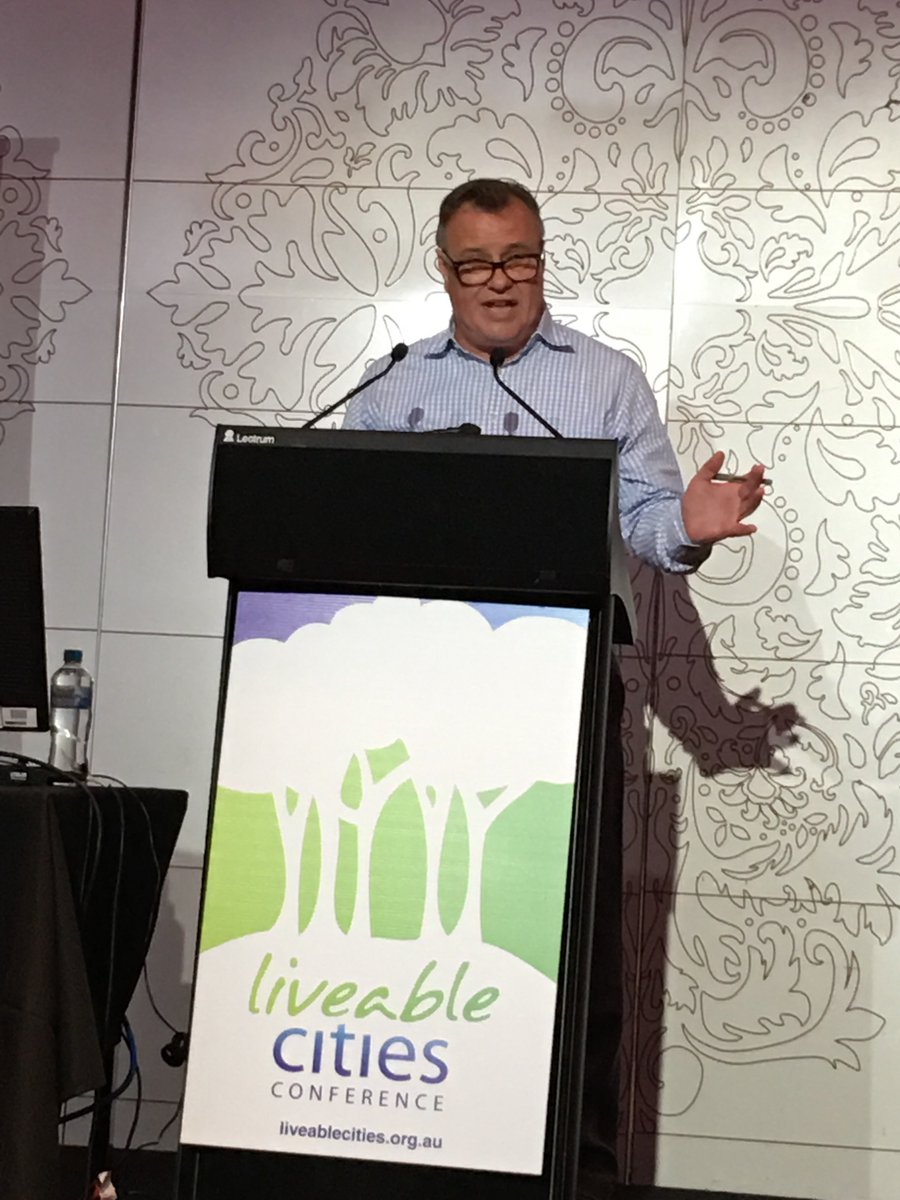 Yelyah15's tweet photo. Professor Paul Burton, Director, Cities Research Institute, Griffith University
@Griffith_GC #liveable18. More planning needed, not less! https://t.co/ZI7oX0fPwB
