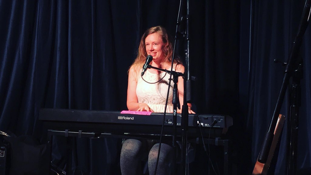openstagehali's tweet photo. Ann Denny is on our stage with a comedy song! #openstagehfx #halifax https://t.co/sh3UUQbkoV