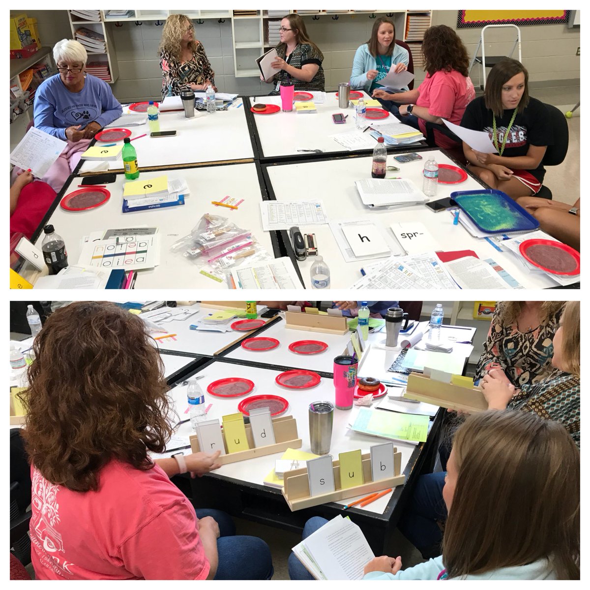 Keybo4AU's tweet image. Awesome morning @SlomanPrimary with 1st grade teachers today!  Taking some time to look at what 3 Part Drill looks like in the 1st 9 weeks 👂🏼👀✍🏼🗣 #MultisensoryInstruction #FoundationalSkills