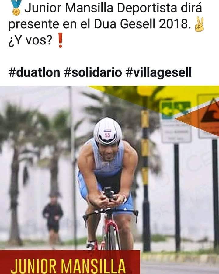 Juniorman01's tweet photo. Gracias @duagessell  este año estaremos compitiendo en uno de los duatlones más lindos del país...#duatlon #duagessell https://t.co/jkUVi7Xbdo