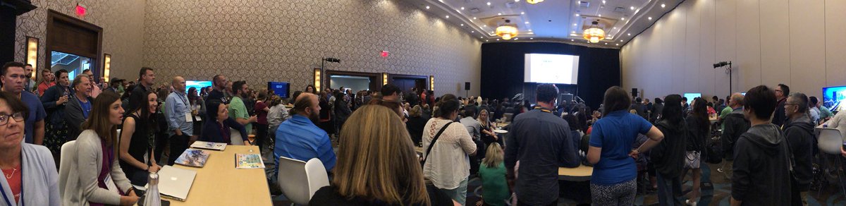 brewstami's tweet image. #AppleADEChat #ADE2018 This is what we do! #DedicatedEducators #Inspiring