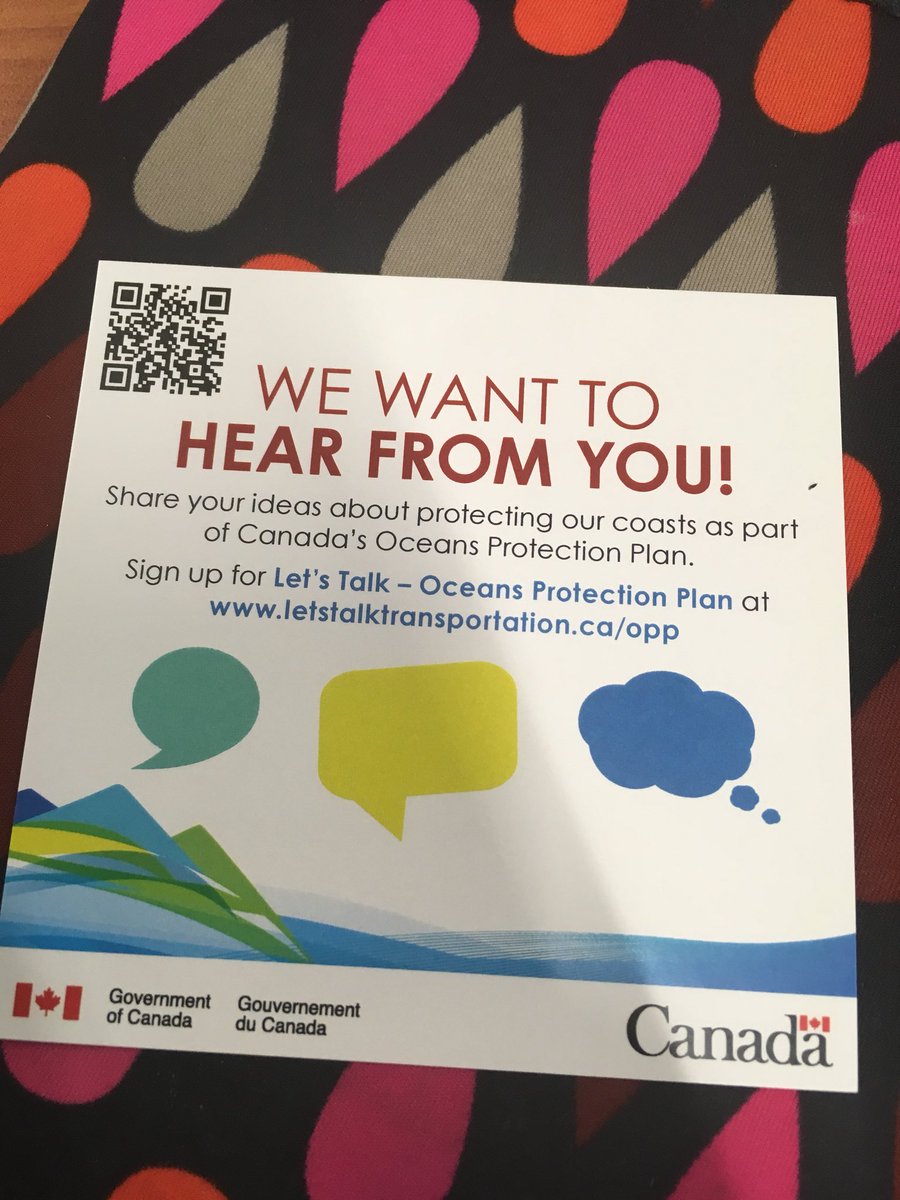 _Kayla_Grey's tweet photo. Want to be part of @Transport_gc conversations and policy development? Check out #letstalktransportation to voice your ideas &amp; concerns on a number of transportation projects. Be part of Canada’s Ocean Protection Plan !#CZC2018 #OPP #Science https://t.co/qbAMa7gOUI