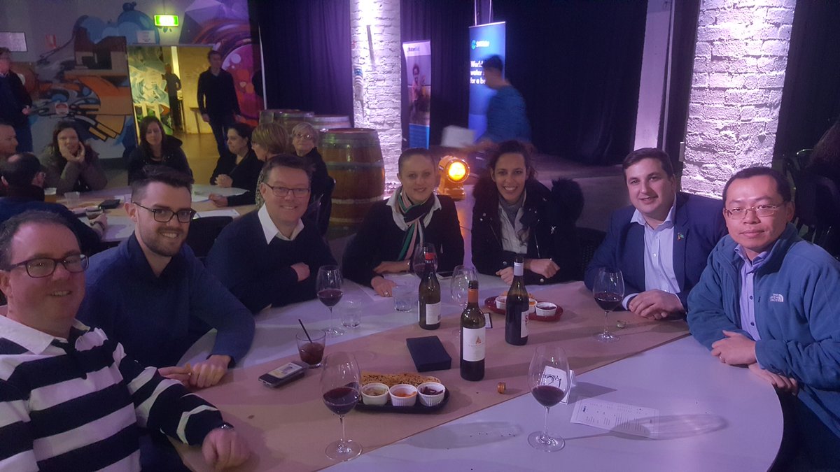 InsideInfra's tweet photo. Our #InsideInfra Adelaide team doing their bit to support #WaterAid projects #Quiznight2018 https://t.co/j5PRytD7wN