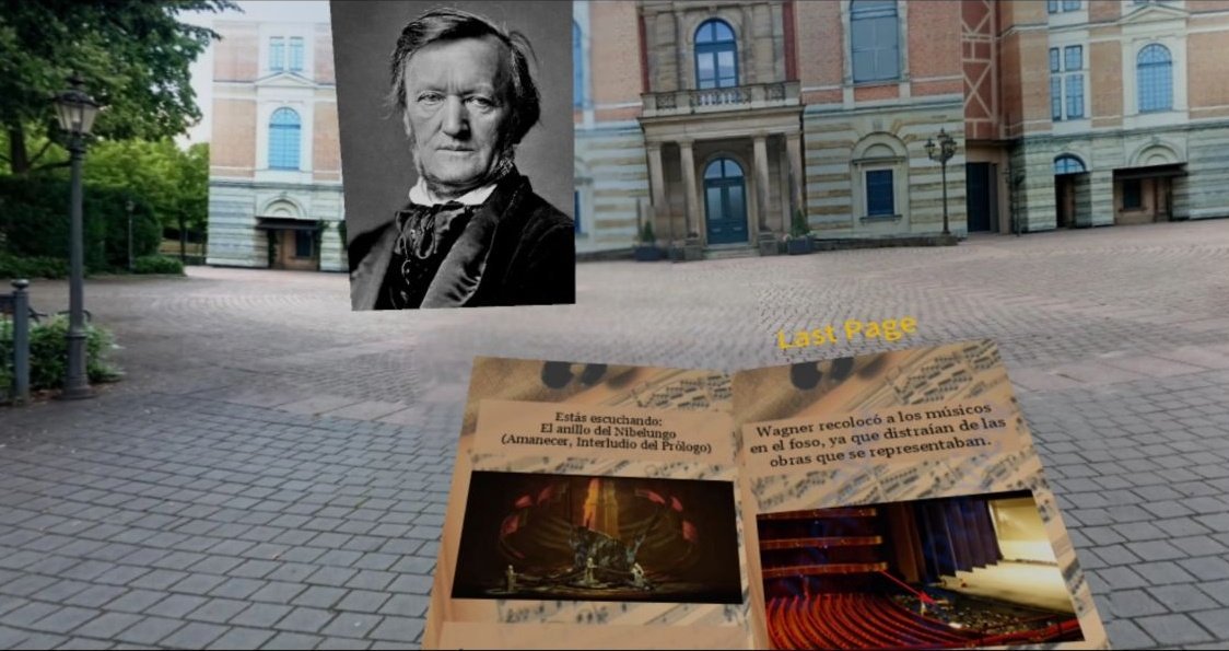 KirsaMoonlight's tweet photo. I'm developing my first Vive Paper project...
Music in the XIX century - Romanticism.
You are going to be able to stand outfront Wagner's theater in Germany while listening to his music and a short explanation about his influence in romanticism.
#VR #VivePaper #VrEducation https://t.co/ydjfNRCrdV