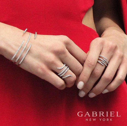 "All jewelry is a statement about yourself and your personality." - <a href="/naeemkhannyc/">NAEEM KHAN</a>
.
.
Styles: BG3918, LR50669, LR51113
.
.
#GabrielNY #GabrielandCo #Rings #Bracelets #NYC #Gold #Sparkle #MustHaves #GiftIdeas #NaeemKhan