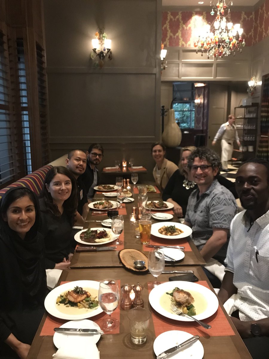 SF_IRACDA's tweet photo. Dinner in Atlanta for #IRACDA2018! https://t.co/PZZHbztATK