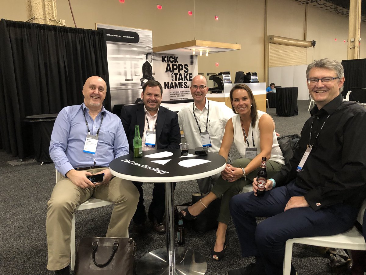 @DXCTechnology represents at #MSInspire2018 with the ANZ team and  @M3Wilkinson
