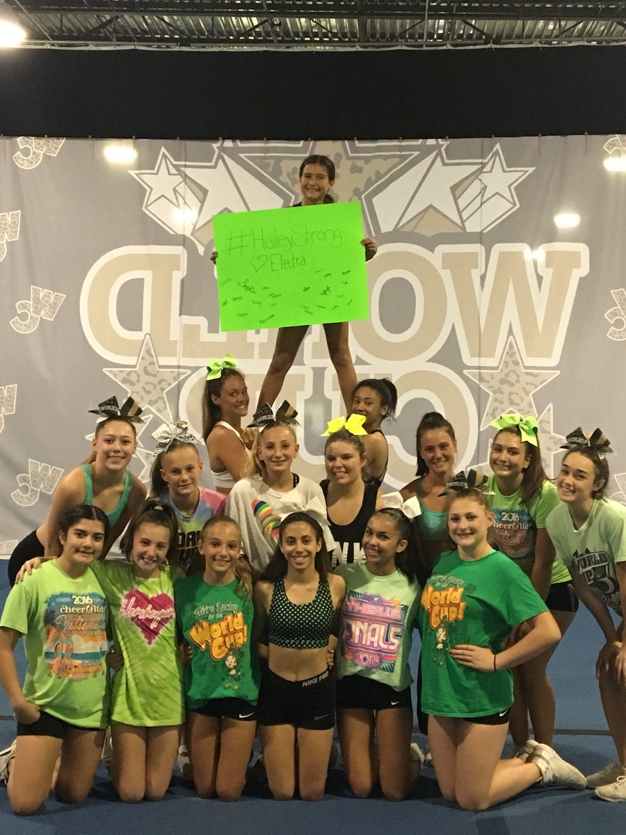 WorldCupElectra's tweet photo. Our thoughts and prayers are with Hailey during this time. @WorldCupallstar @WorldCupOhio #HaileyStrong 💚 https://t.co/1WYzlORa7h