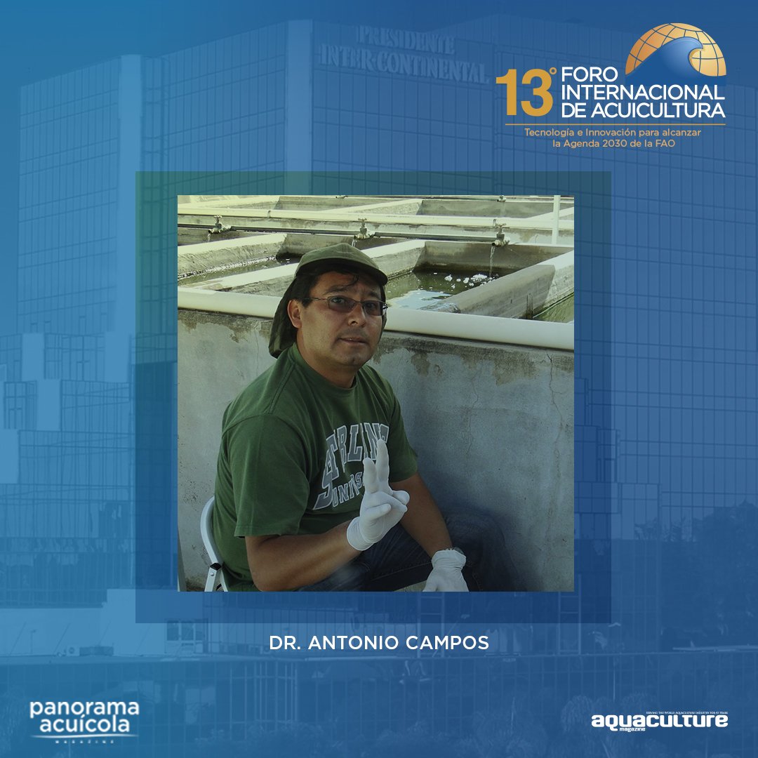 PanoramAcuicola's tweet photo. Dr. Antonio Campos, presente en #FIACUI 2018, con el tema: Cultivo de tilapia en jaulas flotantes: una alternativa de cambio de pescador a acuicultor. https://t.co/TXEaCJjFhD