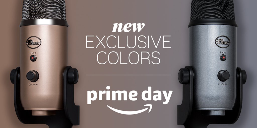 Blue Microphones on X: Grab a new Yeti this #PrimeDay and check