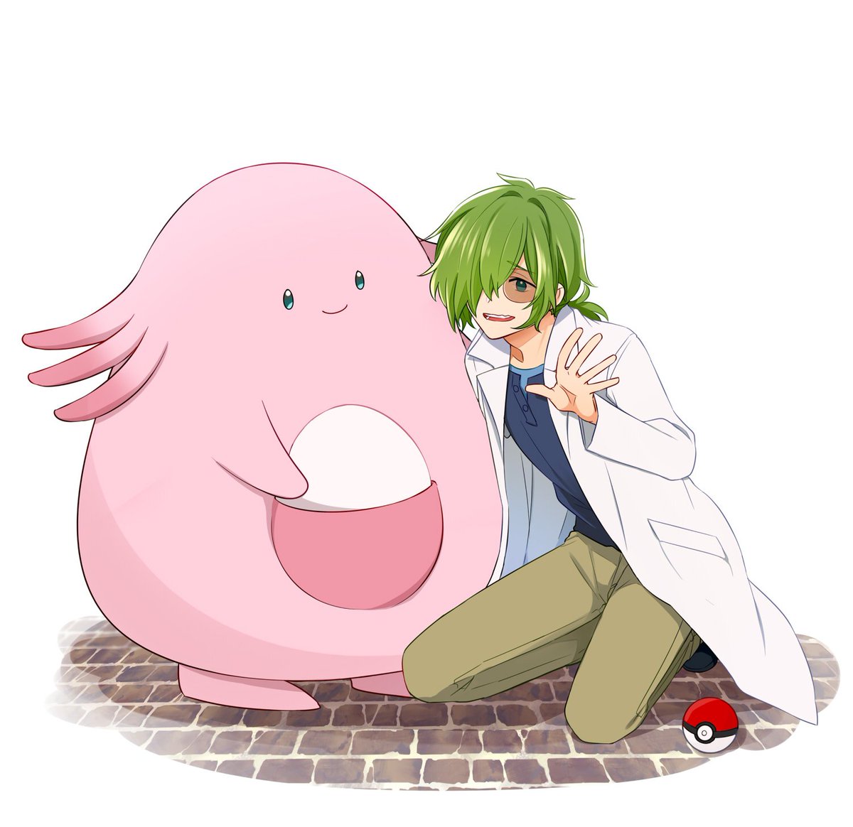 ひいろいち トリトもラッキーも描くのたのしい ポケモンあんまり描いたことないのにいいねとか反応してくれてありがとうです