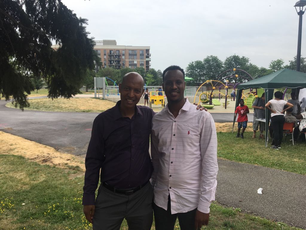 SomaliWN's tweet photo. SWN members enjoying great win for Rexdale community if 40% local hiring @sarah_CIC @torontolabour @FaisalHassanNDP  @ysw_ndp https://t.co/qqXbHpdj1M