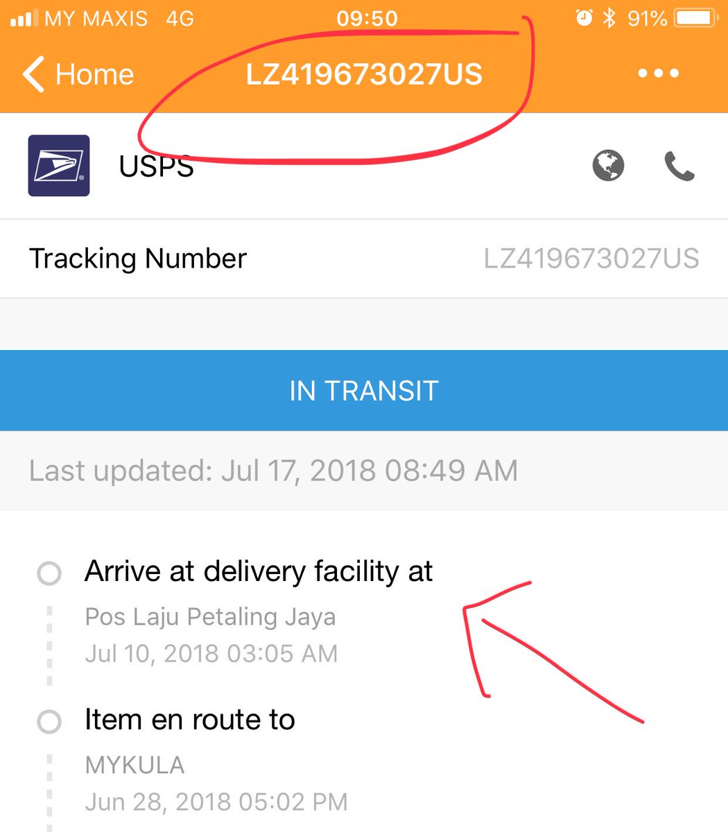 FHKsamad's tweet photo. ⁦@pos4you⁩ may i know what’s the cause of delay? Almost one week no movements https://t.co/3UnzgBW8lQ