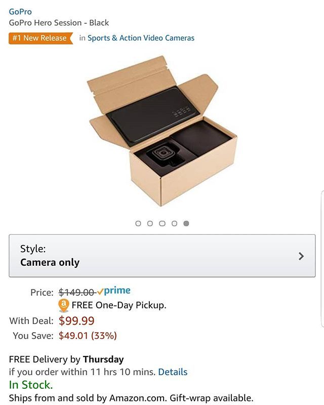 Get on it prime members.  #primeday #goproGet on it prime members.  #primeday #gopro