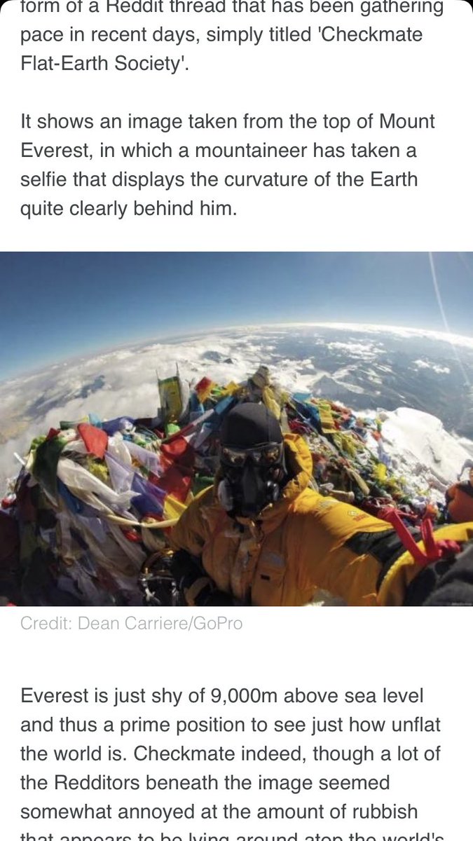 EarthIsFlat2017's tweet photo. Imagine how small the world would be if this picture was real 😂 Nice try #FlatEarth https://t.co/uk2gBfgjUT