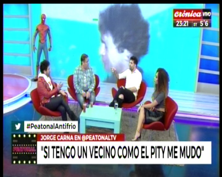 CronicaTV's tweet photo. #Ahora | Ya empezó con @moranzonidiego y los mejores invitados. Hoy nos visitan #MayAlexander, @carna63 y @LoloFuentesOk https://t.co/6ndQvnxLnZ