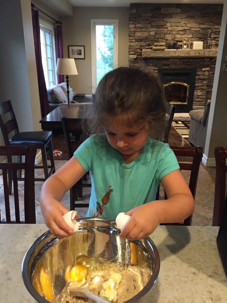 JillMcMaster45's tweet photo. You can’t make an omelette without breaking a few eggs. Cookies are the same. #mybaby #fournado #almostbirthdayweek https://t.co/1d1n7tkKFD