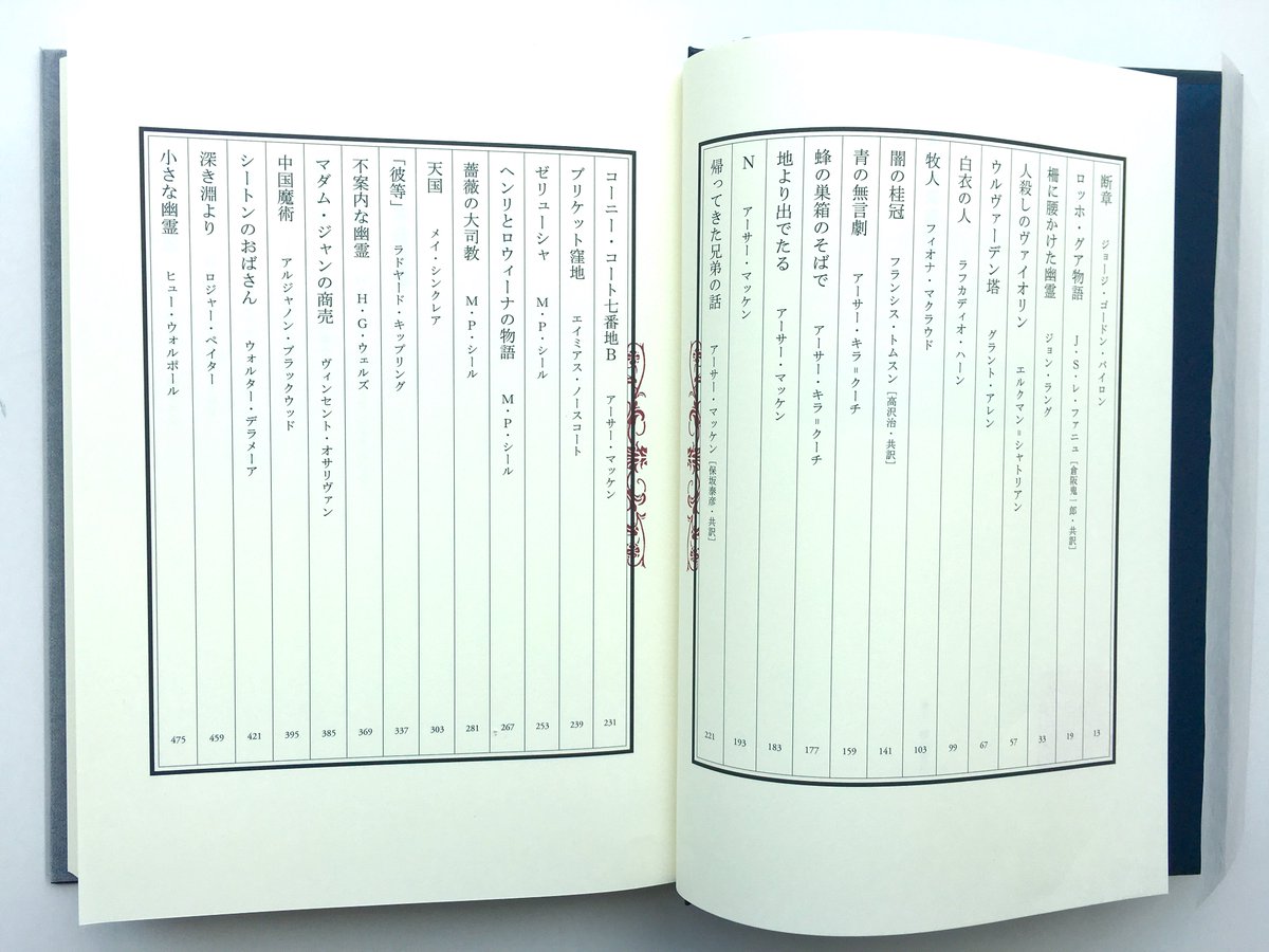 英国怪談珠玉集 南條竹則 編