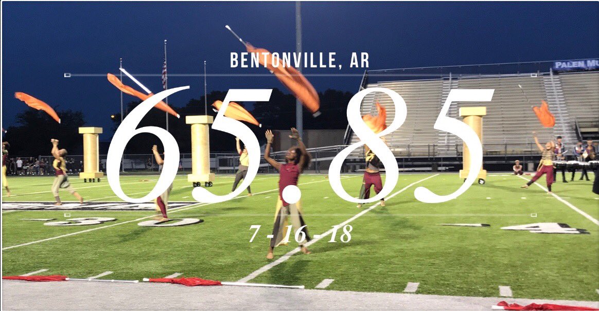 GuardiansDBC's tweet photo. The standing ovation tonight made all of today’s struggles worth it! Guardians sweep open class captions with a score of 65.85! Thank you, Bentonville! #DAMNED. #DamnItFeelsGoodToBeAGuardians #GoGreen #bustroubles #RoadTo70 https://t.co/Uf6eNDWfzL