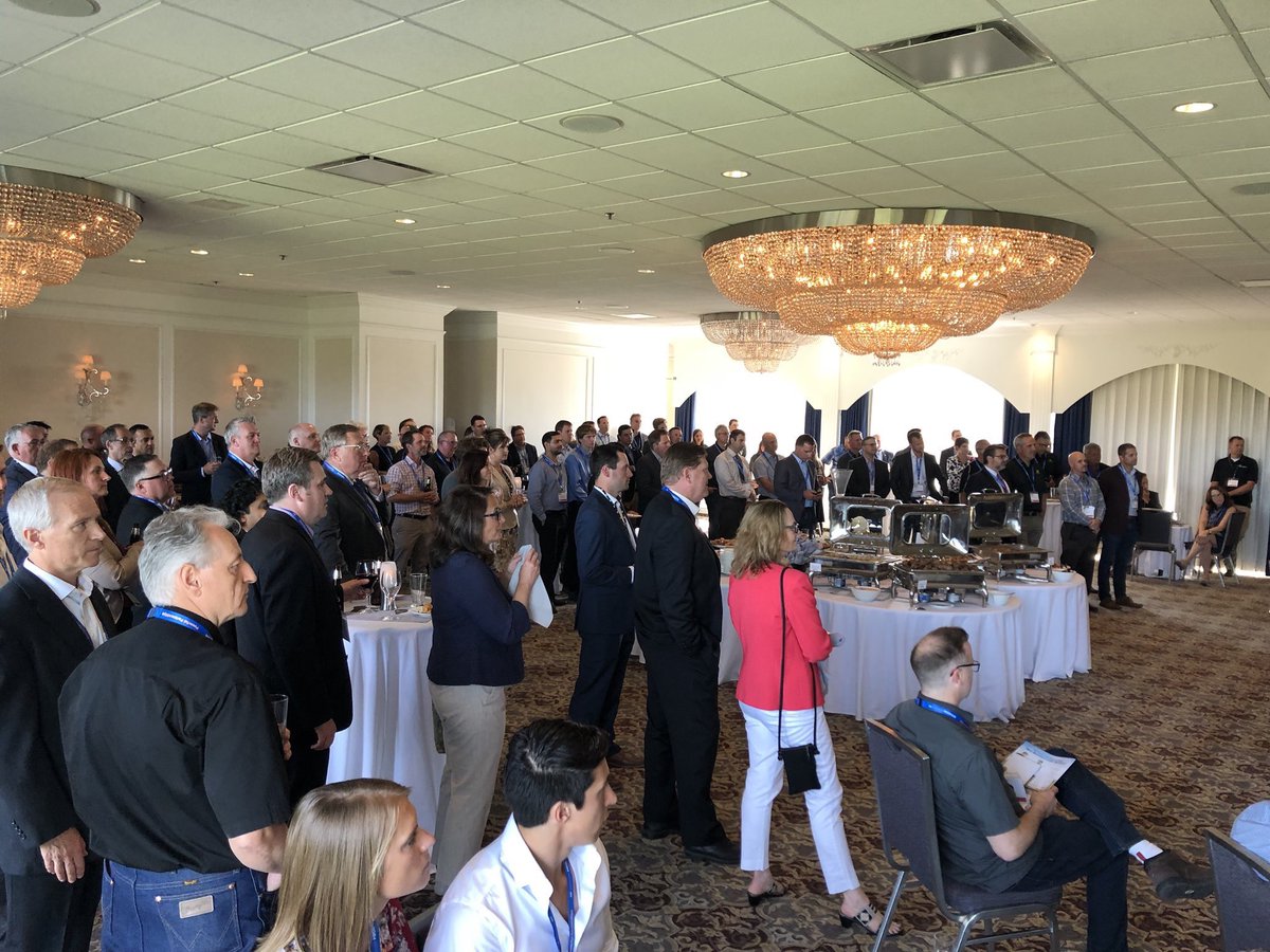 AMCshortlinecda's tweet photo. An incredible night! Thank you to those who attended, our amazing speakers, and our sponsors for supporting us. @SREDA_SK @SeedMasterMfg @SKGov @MLTAikins @_WESTEST  #AgInnovation2018 https://t.co/a2SJOCWerH