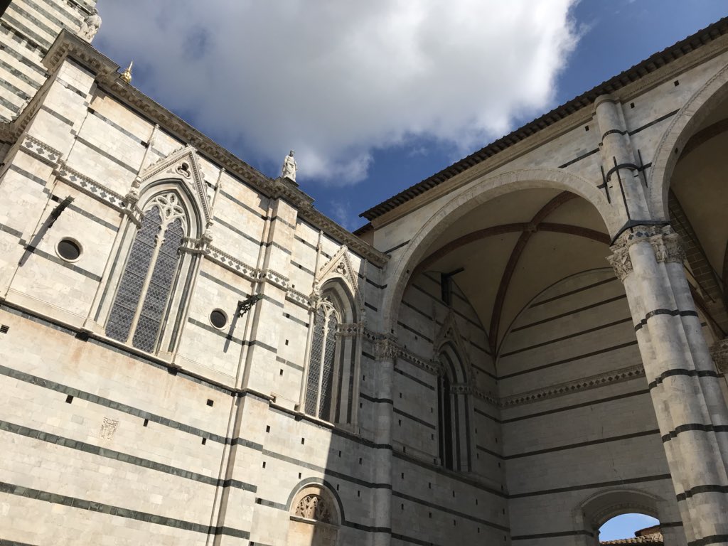 RhonaMcNaughton's tweet photo. Has to be impressive Duomo ever! #lovesiena https://t.co/sLEhUAjoDh