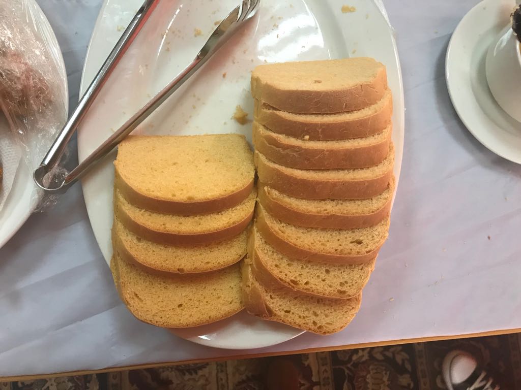 projectbnfb's tweet photo. #OFSP bread being served in #Tanzania during a key stakeholders meeting discussing opportunities and challenges together. The #OFSP bread is as a result of #BNFB capacity development for @SugecoTanzania training held in May. @Cipotato @panita_tz @tanzaniagov @_PABRA https://t.co/jTAxAJGzku